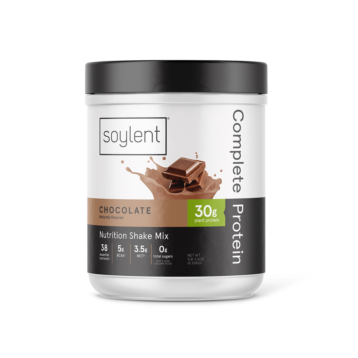Soylent complete protein powder - chocolate - prepaid 3 month